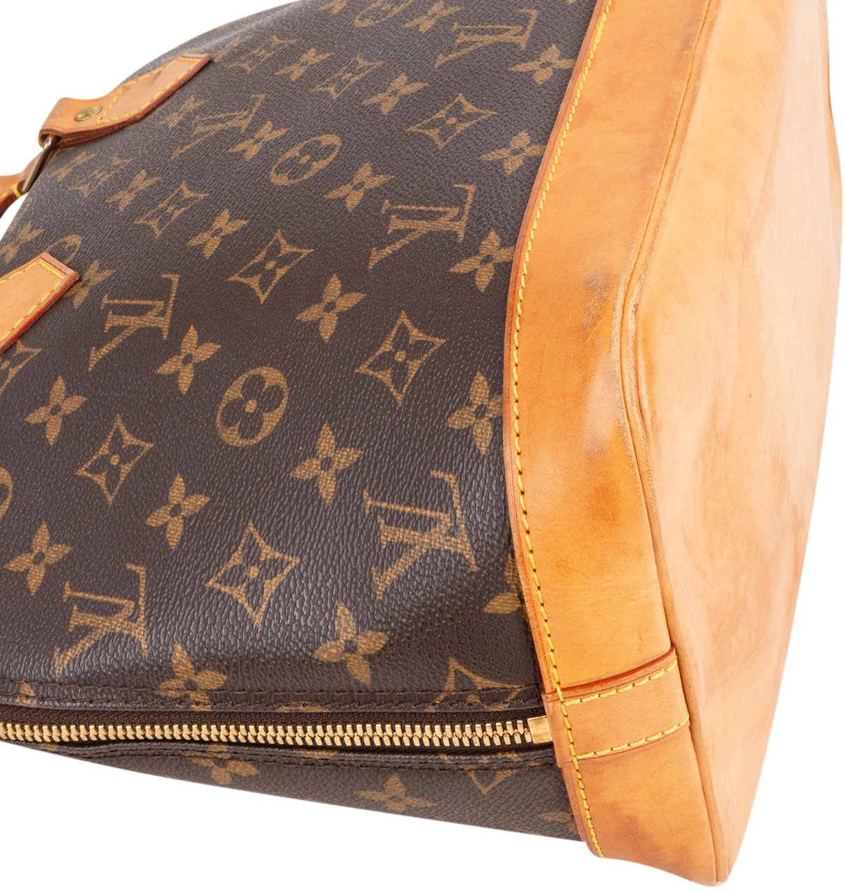 Louis Vuitton Louis Vuitton Canvas Monogram Alma PM Handbag Bruin