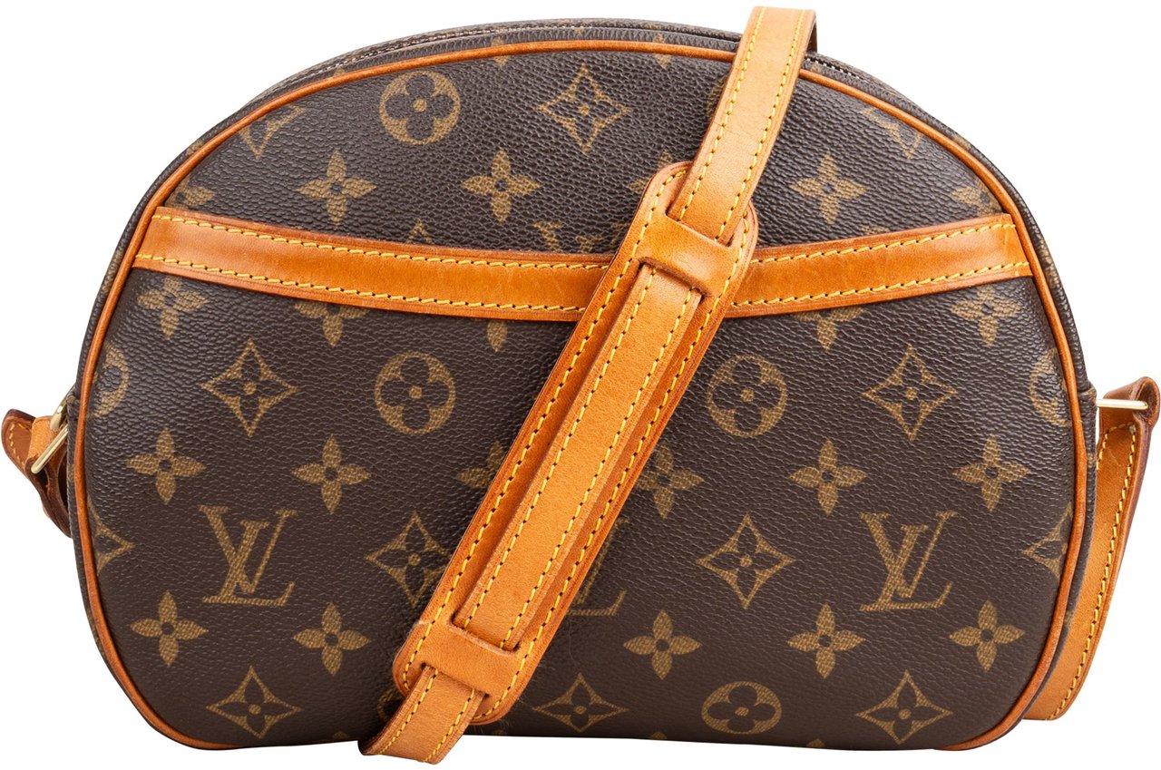 Louis Vuitton Louis Vuitton Canvas Monogram Blois Crossbody Bag Bruin