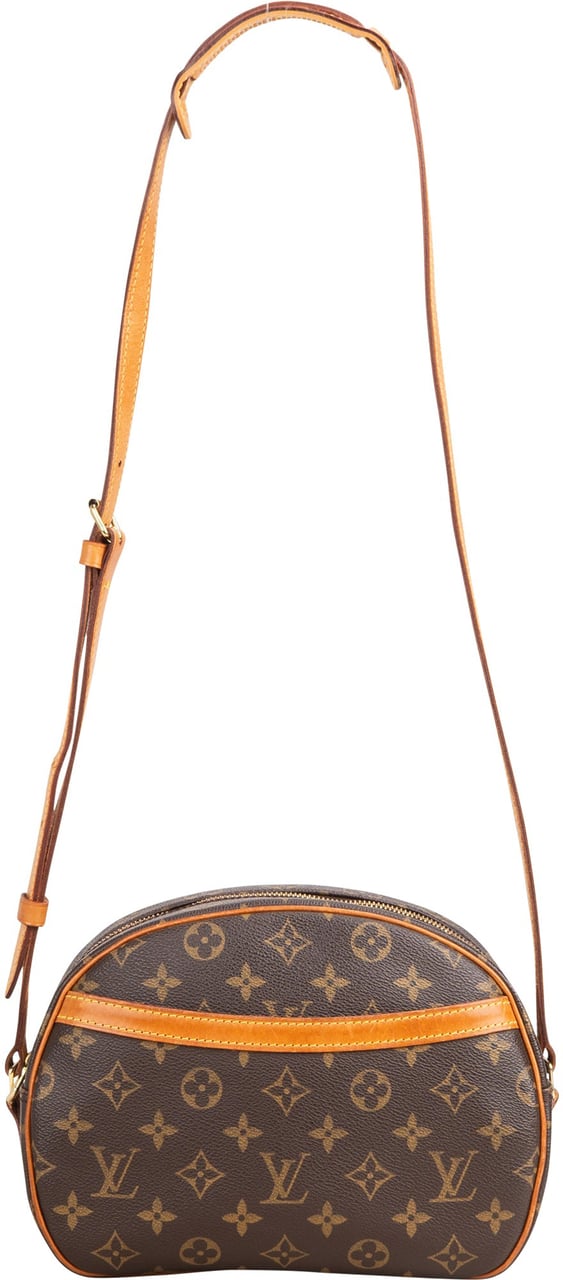 Louis Vuitton Louis Vuitton Canvas Monogram Blois Crossbody Bag Bruin