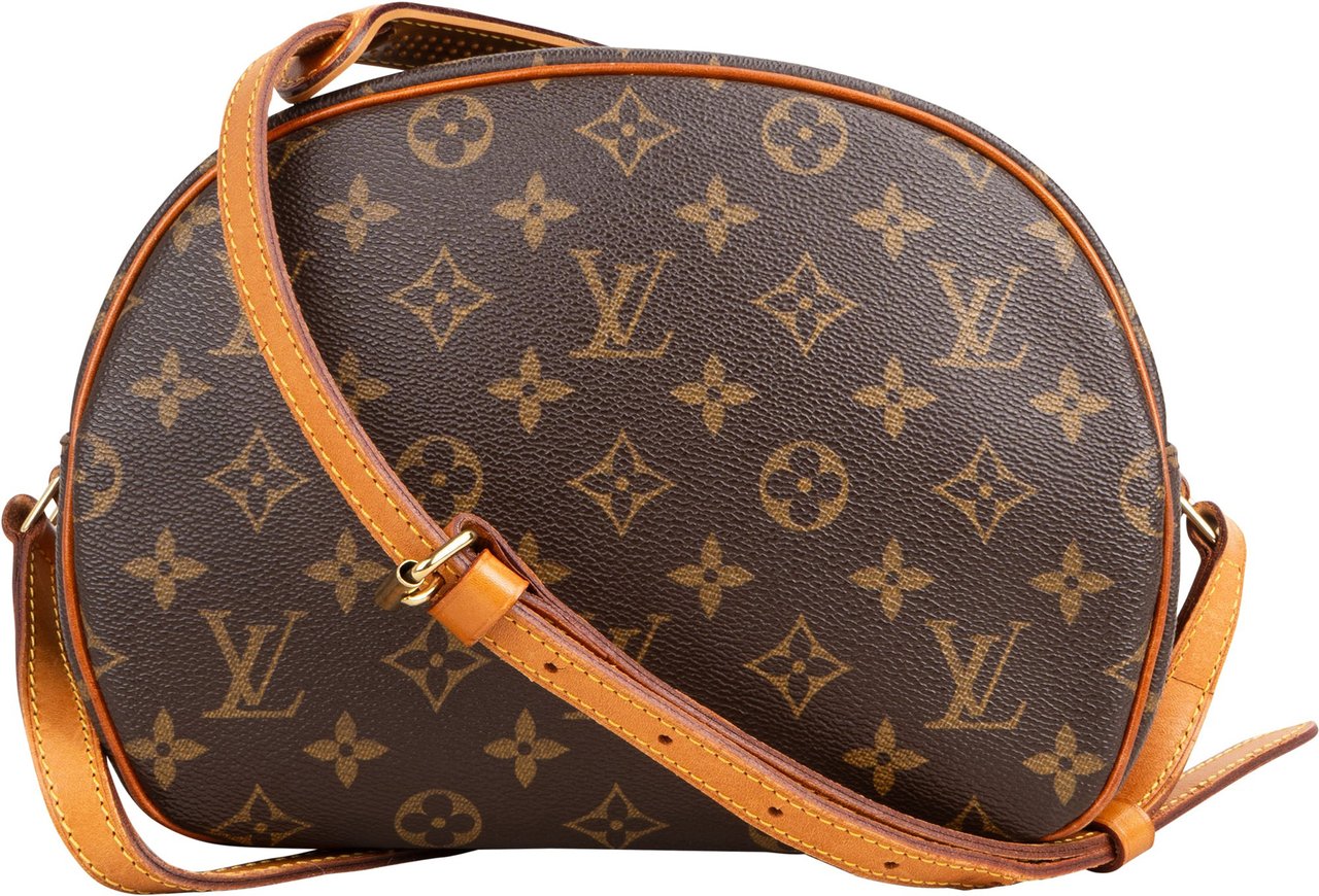 Louis Vuitton Louis Vuitton Canvas Monogram Blois Crossbody Bag Bruin