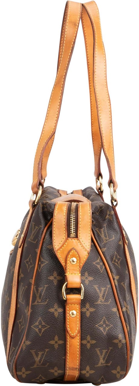 Louis Vuitton Louis Vuitton Canvas Monogram Stresa PM Shoulder Bag Bruin