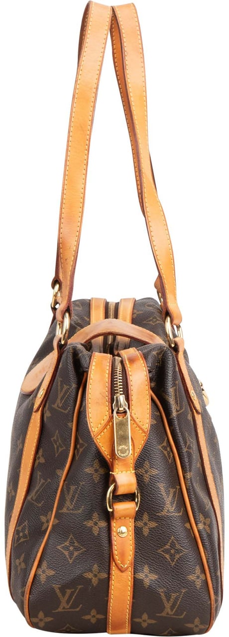 Louis Vuitton Louis Vuitton Canvas Monogram Stresa PM Shoulder Bag Bruin