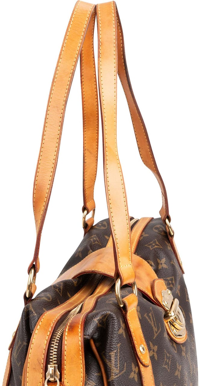 Louis Vuitton Louis Vuitton Canvas Monogram Stresa PM Shoulder Bag Bruin
