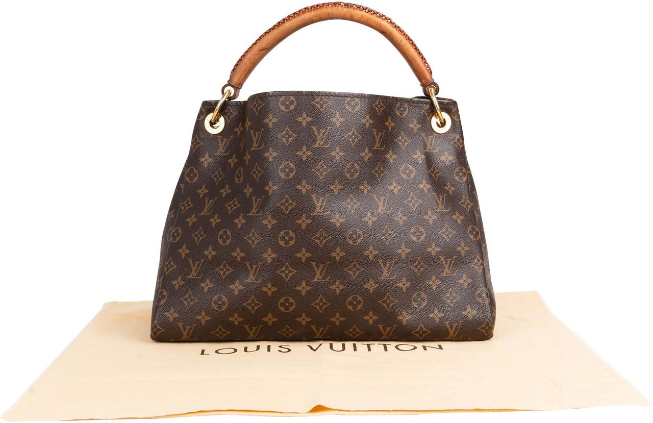 Louis Vuitton Louis Vuitton Canvas Monogram Artsy MM Handbag Bruin