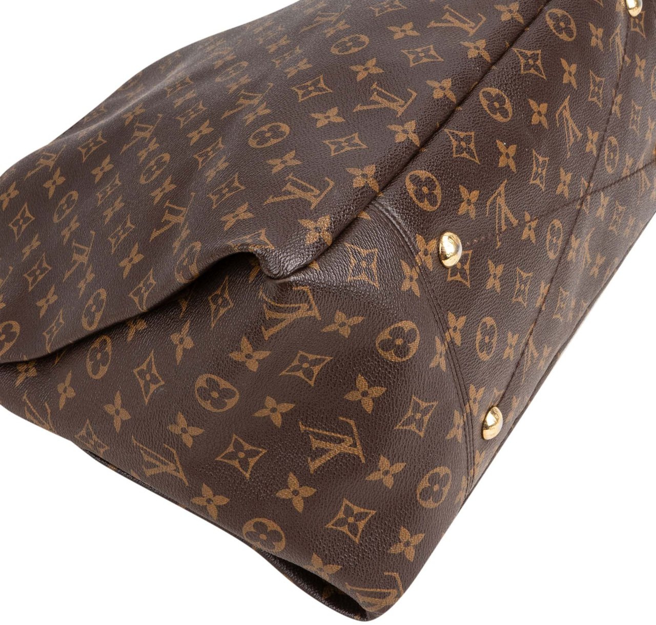Louis Vuitton Louis Vuitton Canvas Monogram Artsy MM Handbag Bruin
