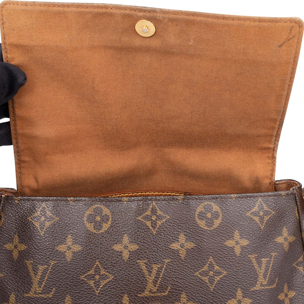 Louis Vuitton Louis Vuitton Canvas Monogram Looping PM Handbag Bruin
