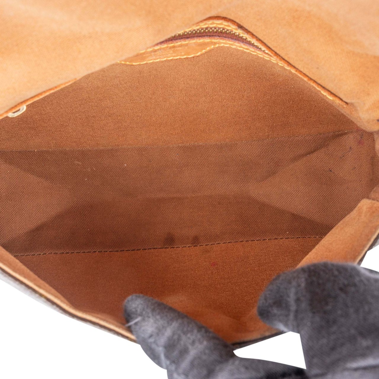 Louis Vuitton Louis Vuitton Canvas Monogram Looping PM Handbag Bruin