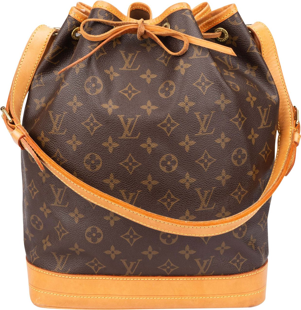 Louis Vuitton Louis Vuitton Canvas Monogram Sac Noe Grande Shoulder Bag Bruin