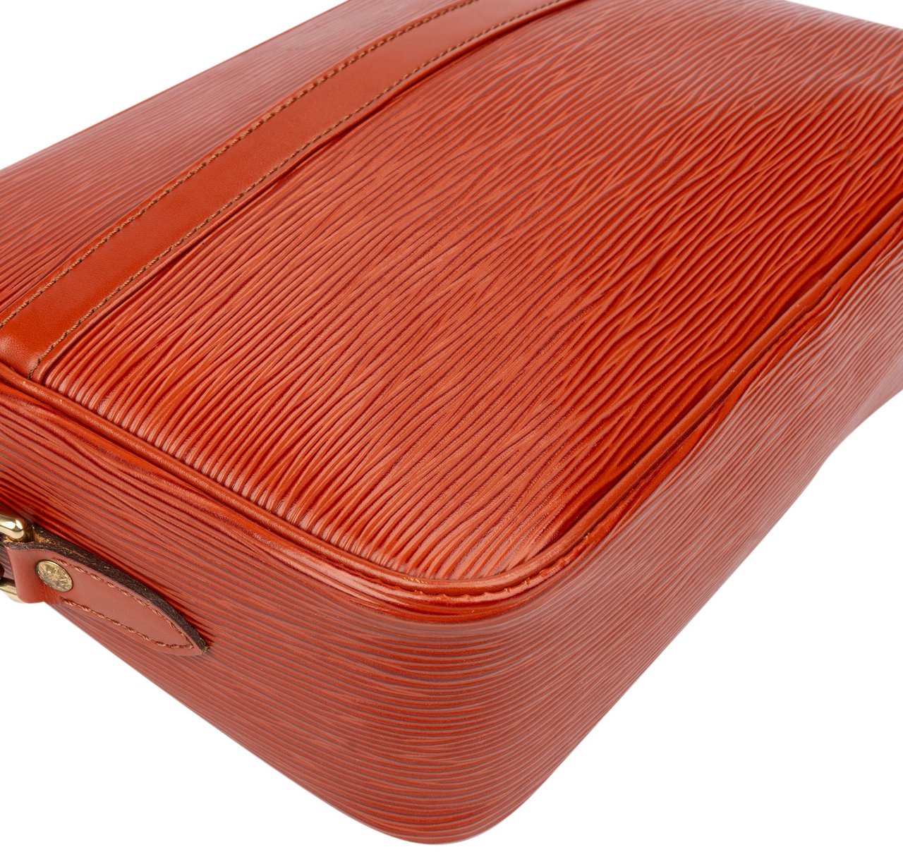Louis Vuitton Cognac Epi Leather Trocadero 27 Crossbody Bag Bruin