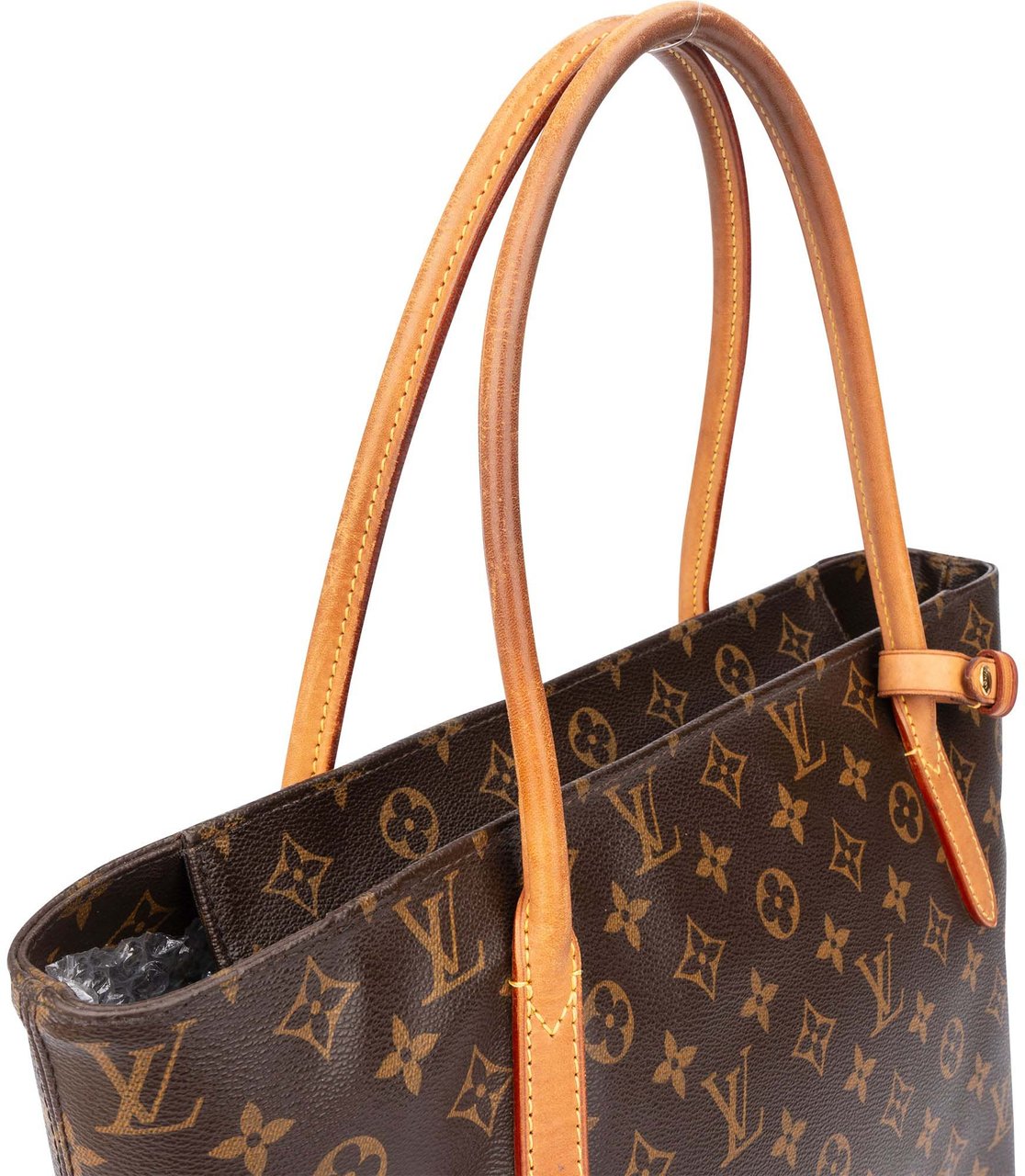 Louis Vuitton Louis Vuitton Canvas Monogram Raspail MM Handbag Bruin