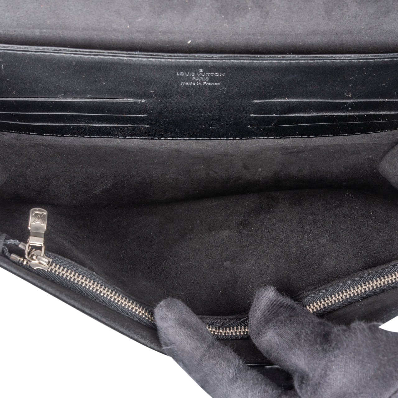 Louis Vuitton Epi Electric Jena Pochette Shoulder Bag Zwart