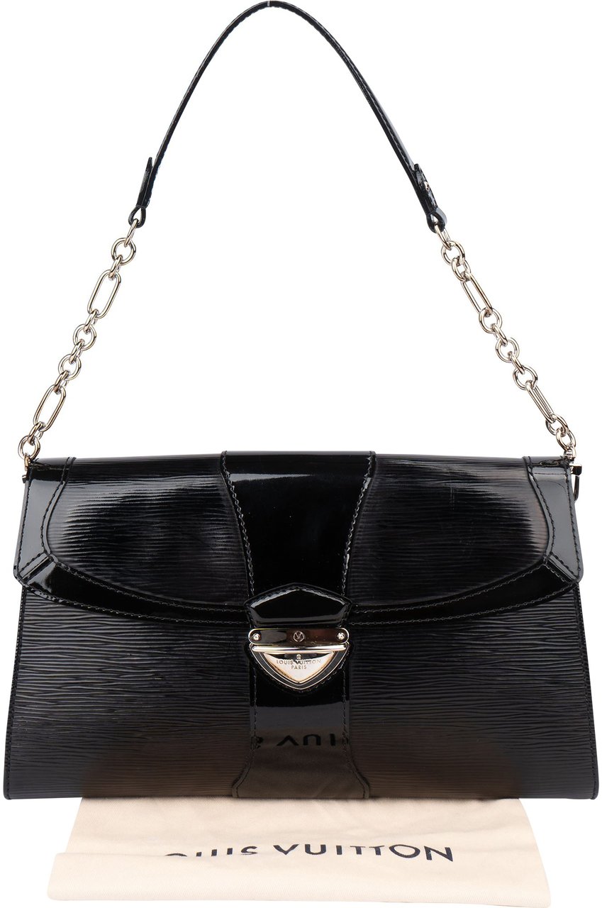 Louis Vuitton Epi Electric Jena Pochette Shoulder Bag Zwart