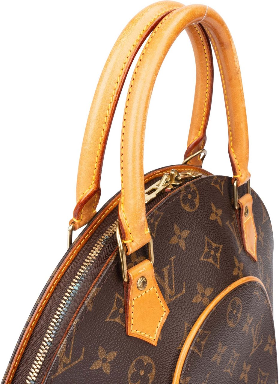 Louis Vuitton Louis Vuitton Canvas Monogram Ellipse PM Handbag Bruin