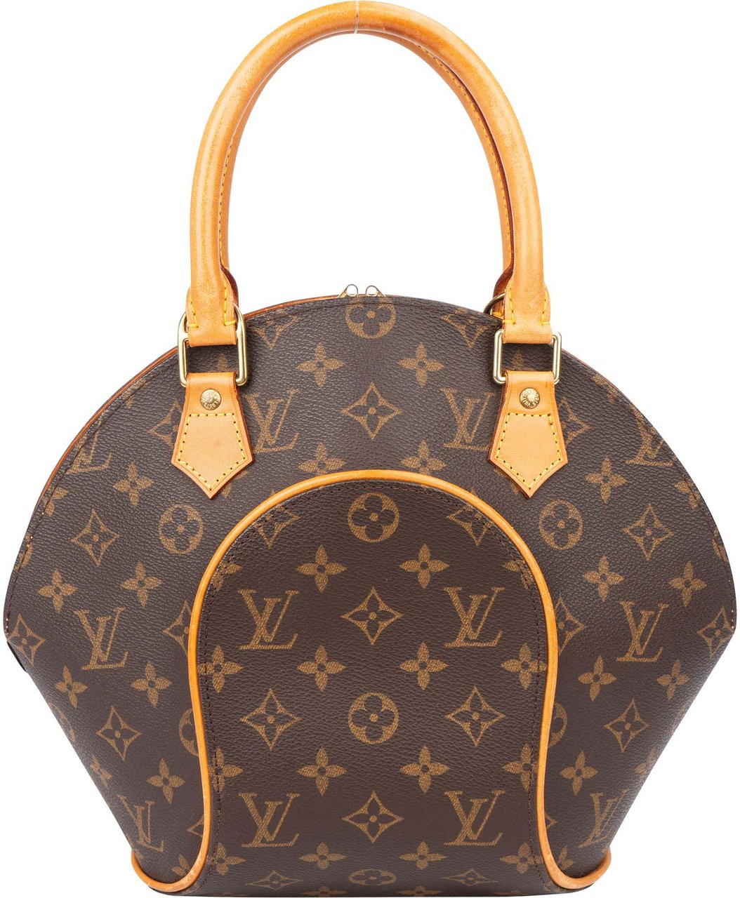 Louis Vuitton Louis Vuitton Canvas Monogram Ellipse PM Handbag Bruin
