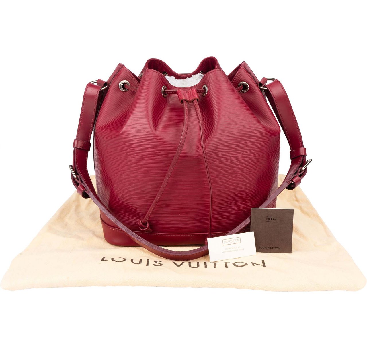 Louis Vuitton Louis Vuitton Epi Leather NM Sac Noe Petit Shoulder Bag Rood