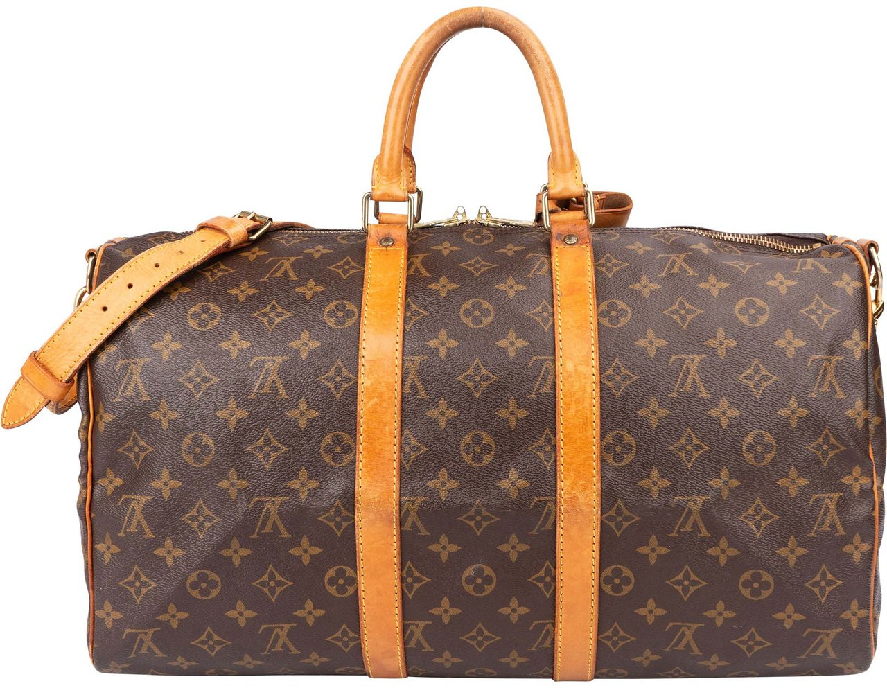 Louis Vuitton Louis Vuitton Canvas Monogram Keepall 45 Bandouliere Bruin