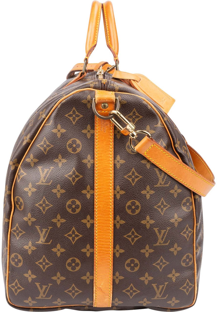 Louis Vuitton Louis Vuitton Canvas Monogram Keepall 60 Bandouliere Bruin