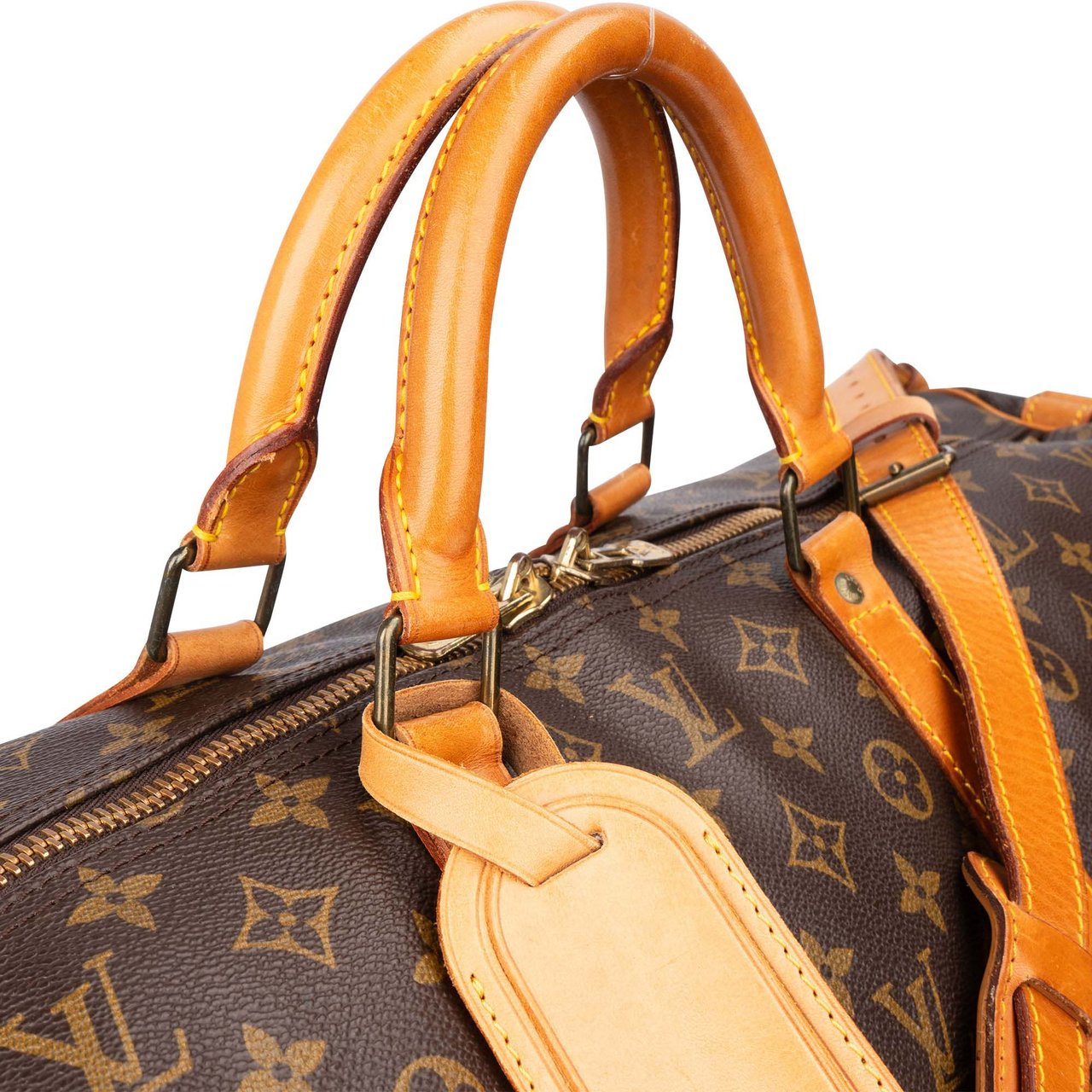 Louis Vuitton Louis Vuitton Canvas Monogram Keepall 60 Bandouliere Bruin