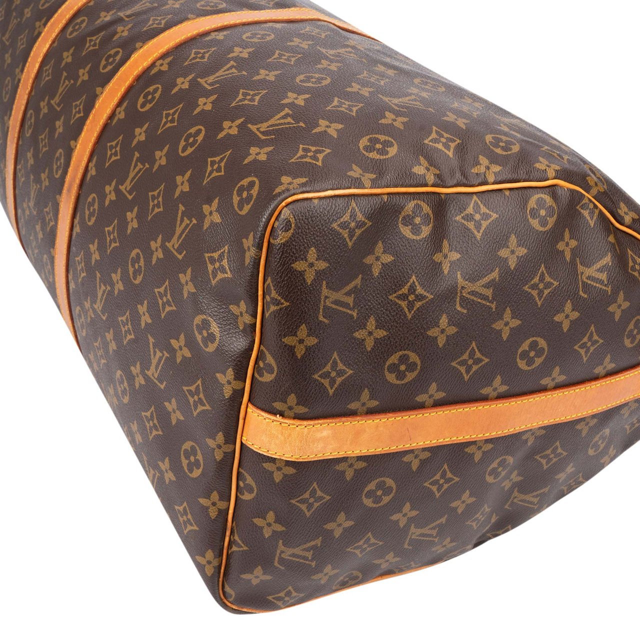 Louis Vuitton Louis Vuitton Canvas Monogram Keepall 60 Bandouliere Bruin