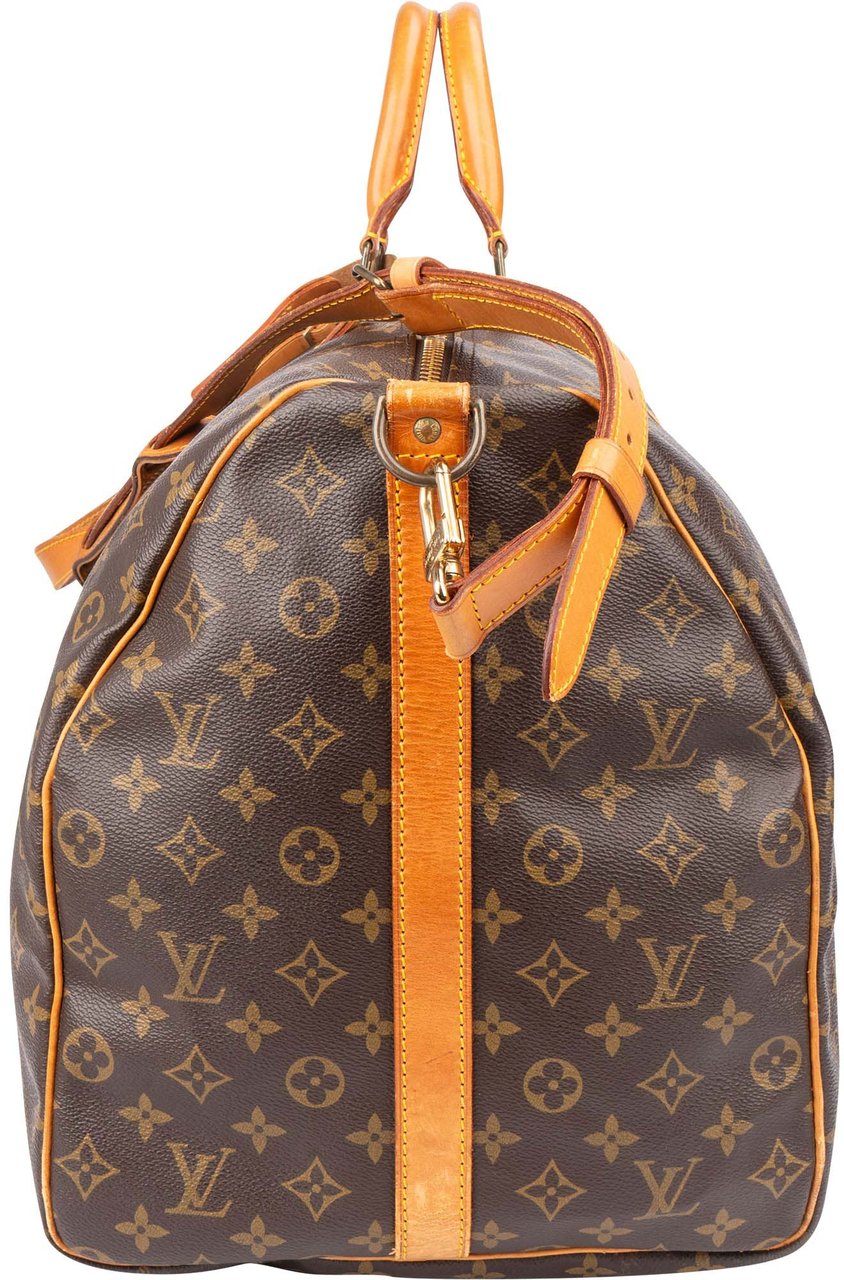 Louis Vuitton Louis Vuitton Canvas Monogram Keepall 60 Bandouliere Bruin