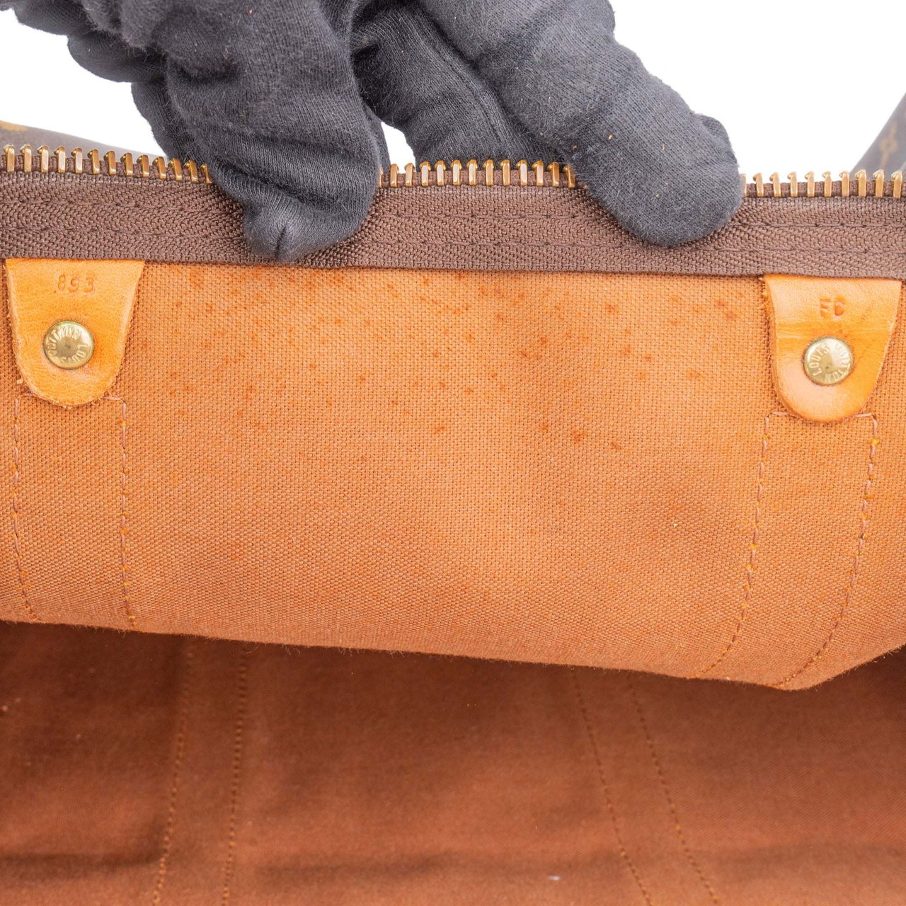 Louis Vuitton Louis Vuitton Canvas Monogram Keepall 55 Bandouliere Bruin