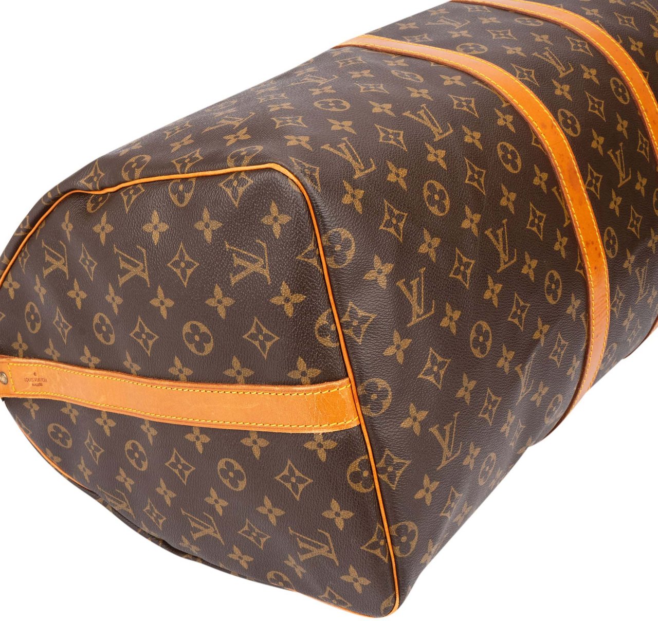 Louis Vuitton Louis Vuitton Canvas Monogram Keepall 55 Bandouliere Bruin