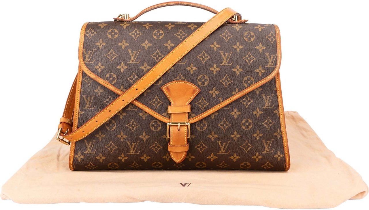 Louis Vuitton Louis Vuitton Canvas Monogram Bel Air Handbag Bruin