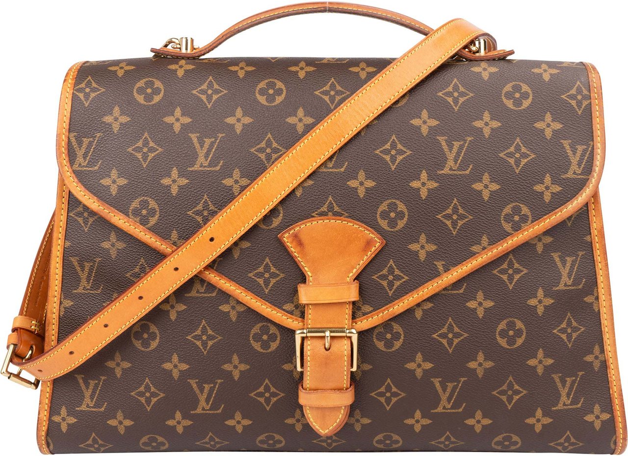 Louis Vuitton Louis Vuitton Canvas Monogram Bel Air Handbag Bruin