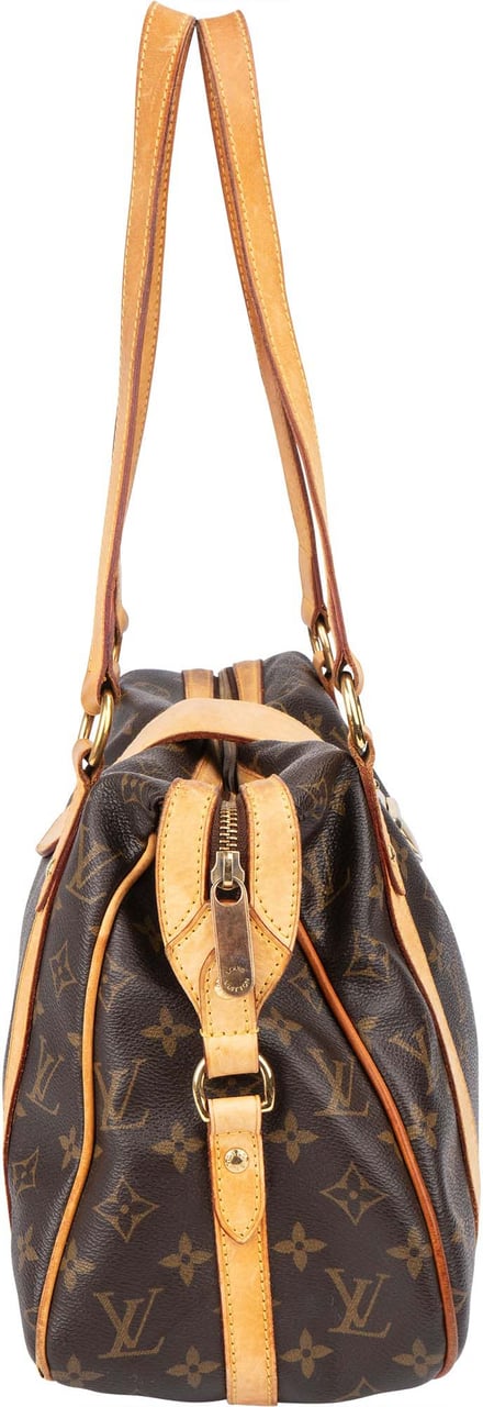Louis Vuitton Louis Vuitton Canvas Monogram Stresa PM Shoulder Bag Bruin