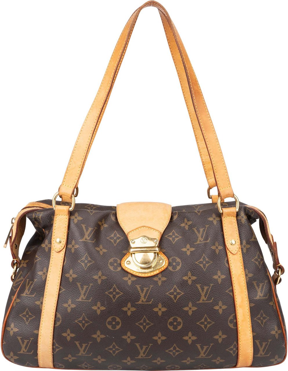 Louis Vuitton Louis Vuitton Canvas Monogram Stresa PM Shoulder Bag Bruin