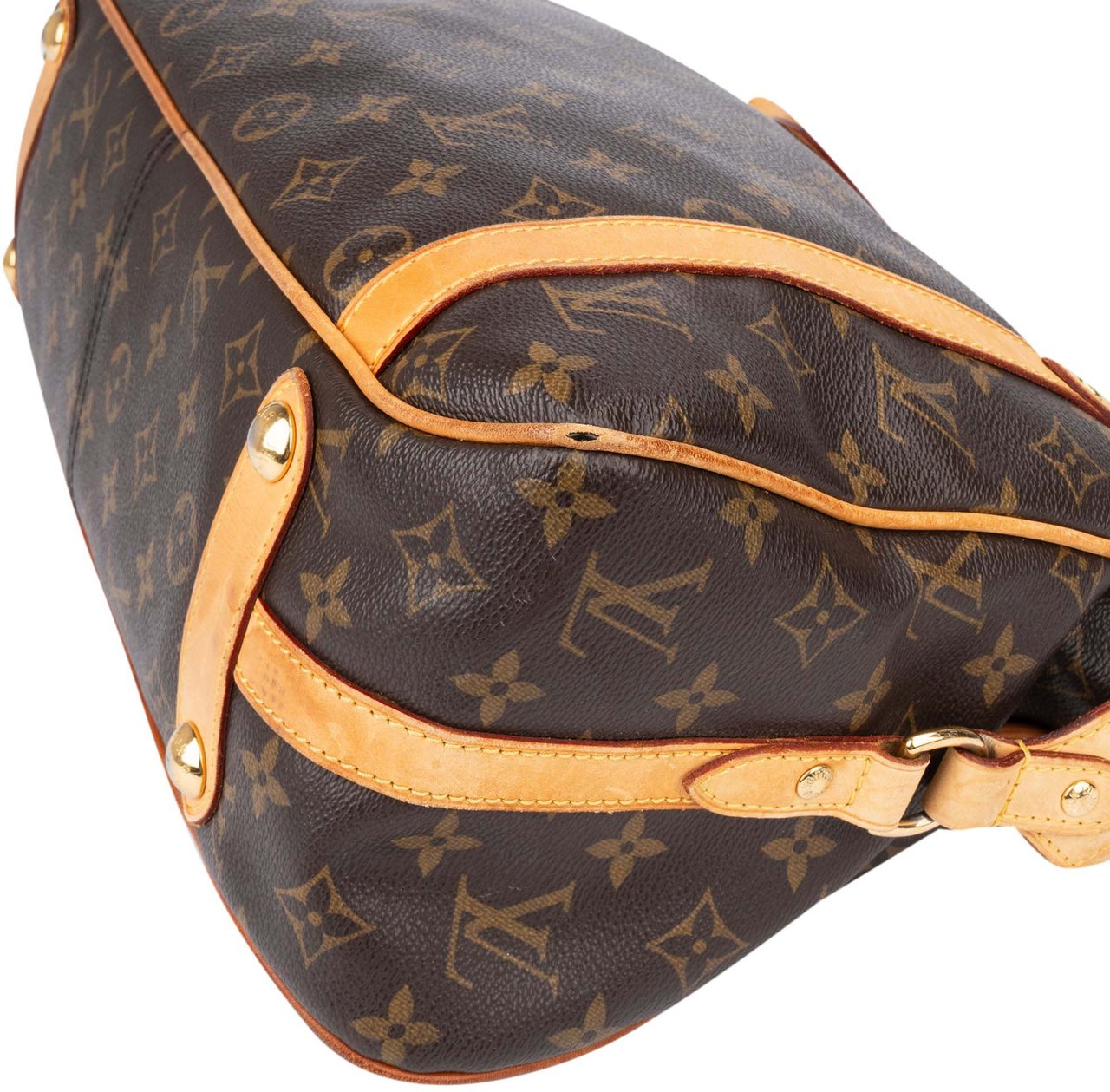 Louis Vuitton Louis Vuitton Canvas Monogram Stresa PM Shoulder Bag Bruin