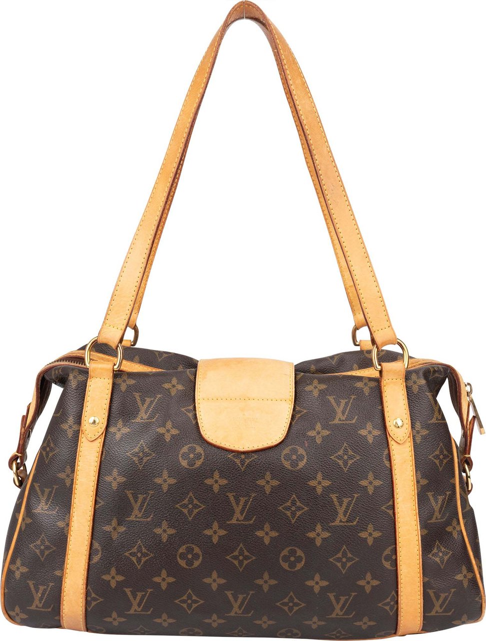 Louis Vuitton Louis Vuitton Canvas Monogram Stresa PM Shoulder Bag Bruin