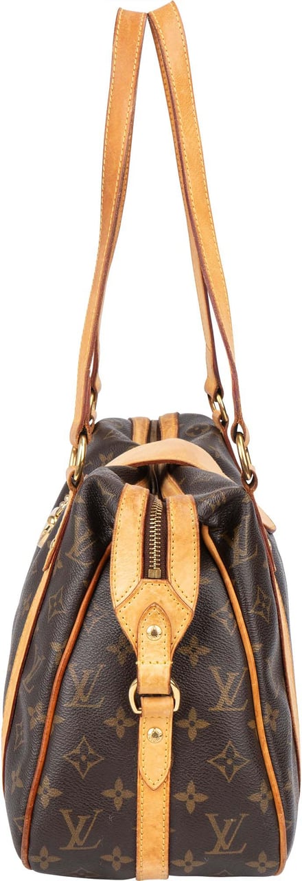 Louis Vuitton Louis Vuitton Canvas Monogram Stresa PM Shoulder Bag Bruin