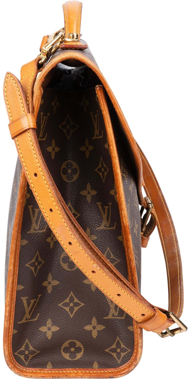 Louis Vuitton Louis Vuitton Canvas Monogram Bel Air Handbag Bruin