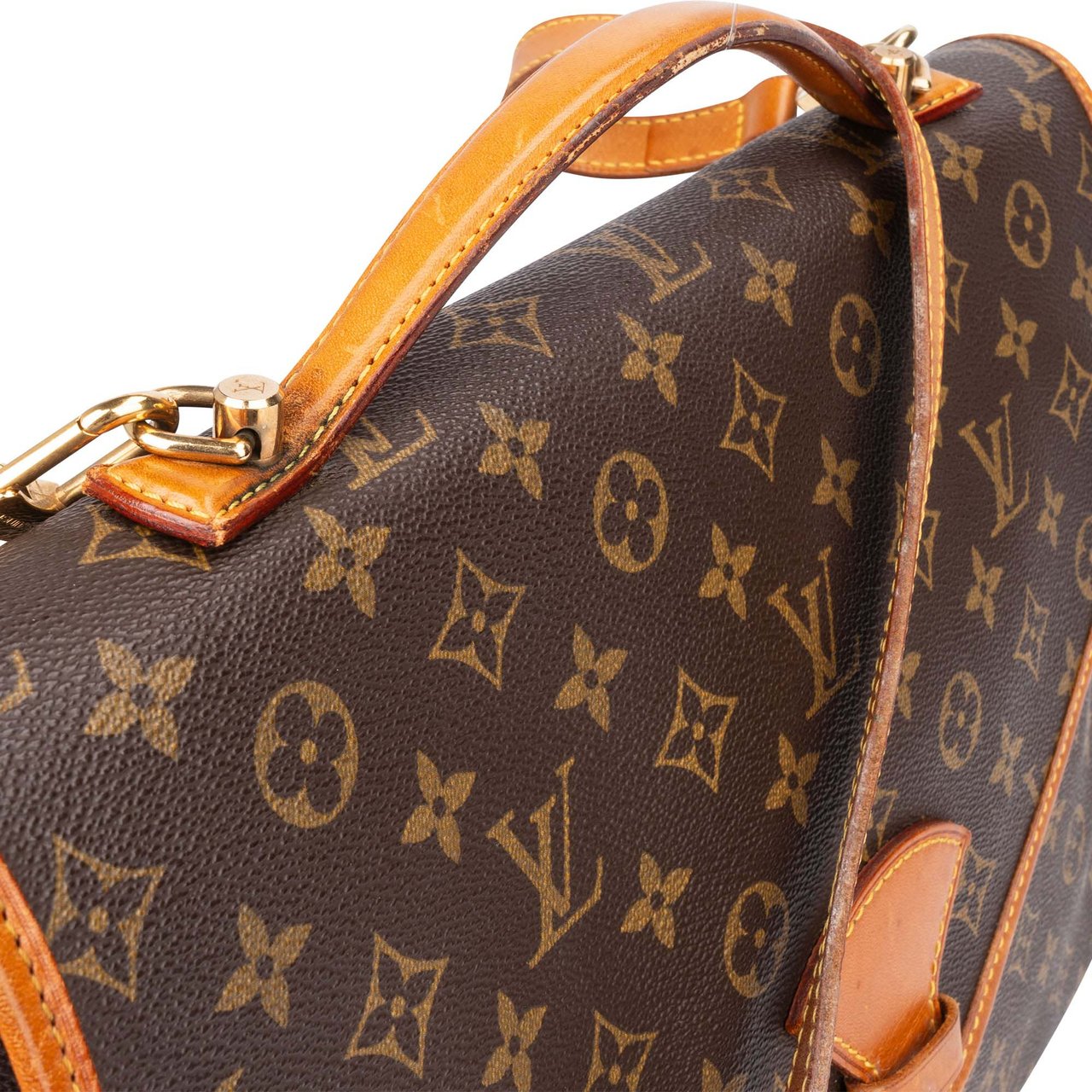 Louis Vuitton Louis Vuitton Canvas Monogram Bel Air Handbag Bruin