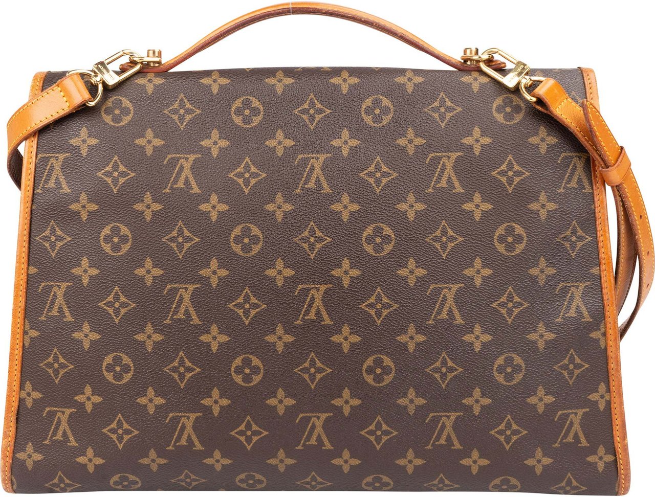 Louis Vuitton Louis Vuitton Canvas Monogram Bel Air Handbag Bruin