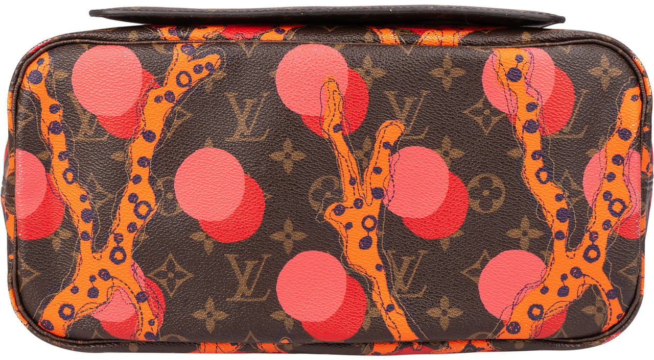 Louis Vuitton Limited Ramages Canvas Monogram Neverfull MM Shopper Handbag Bruin