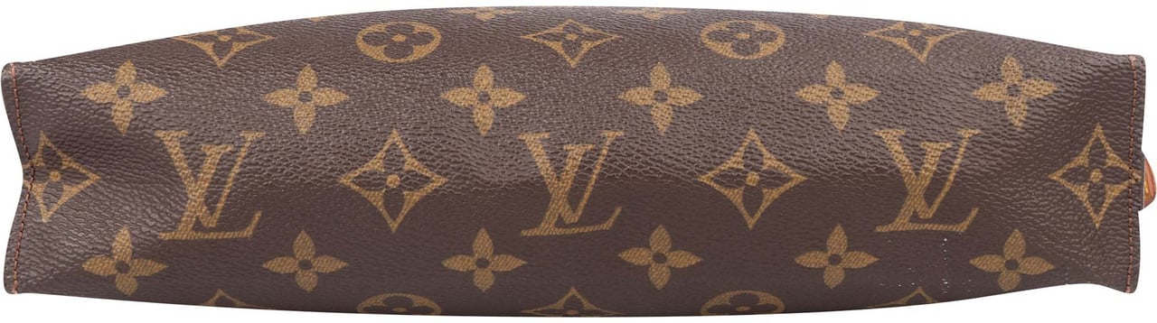 Louis Vuitton Louis Vuitton Canvas Monogram Poche Toilette 25 Clutch Bruin