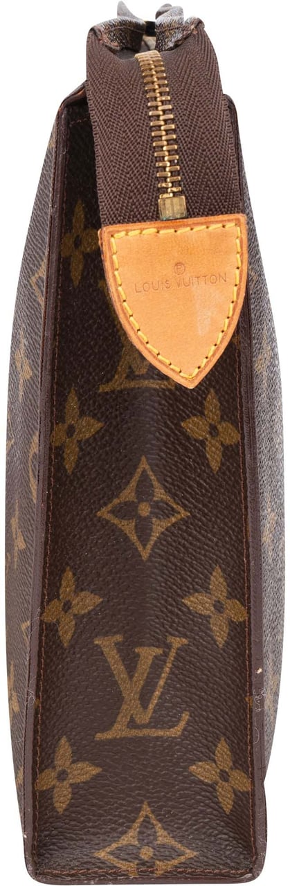 Louis Vuitton Louis Vuitton Canvas Monogram Poche Toilette 25 Clutch Bruin