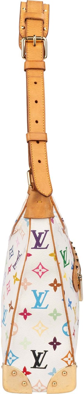 Louis Vuitton Louis Vuitton Limited Murakami Multicolor Boulogne Crossbody Bag Wit