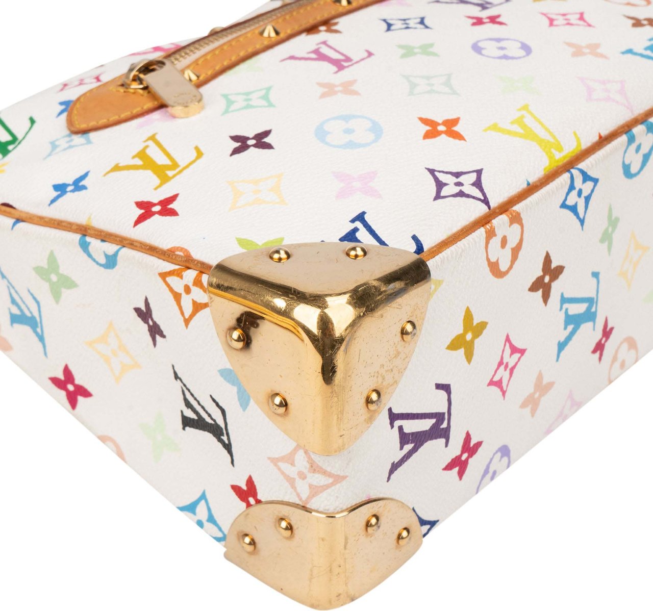 Louis Vuitton Louis Vuitton Limited Murakami Multicolor Boulogne Crossbody Bag Wit
