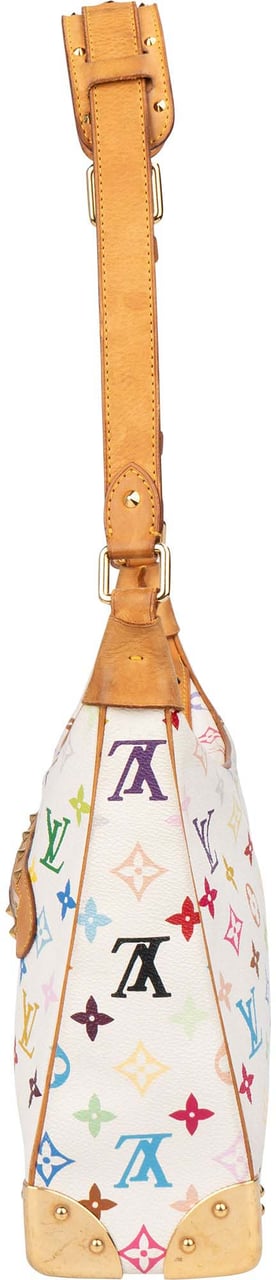 Louis Vuitton Louis Vuitton Limited Murakami Multicolor Boulogne Crossbody Bag Wit