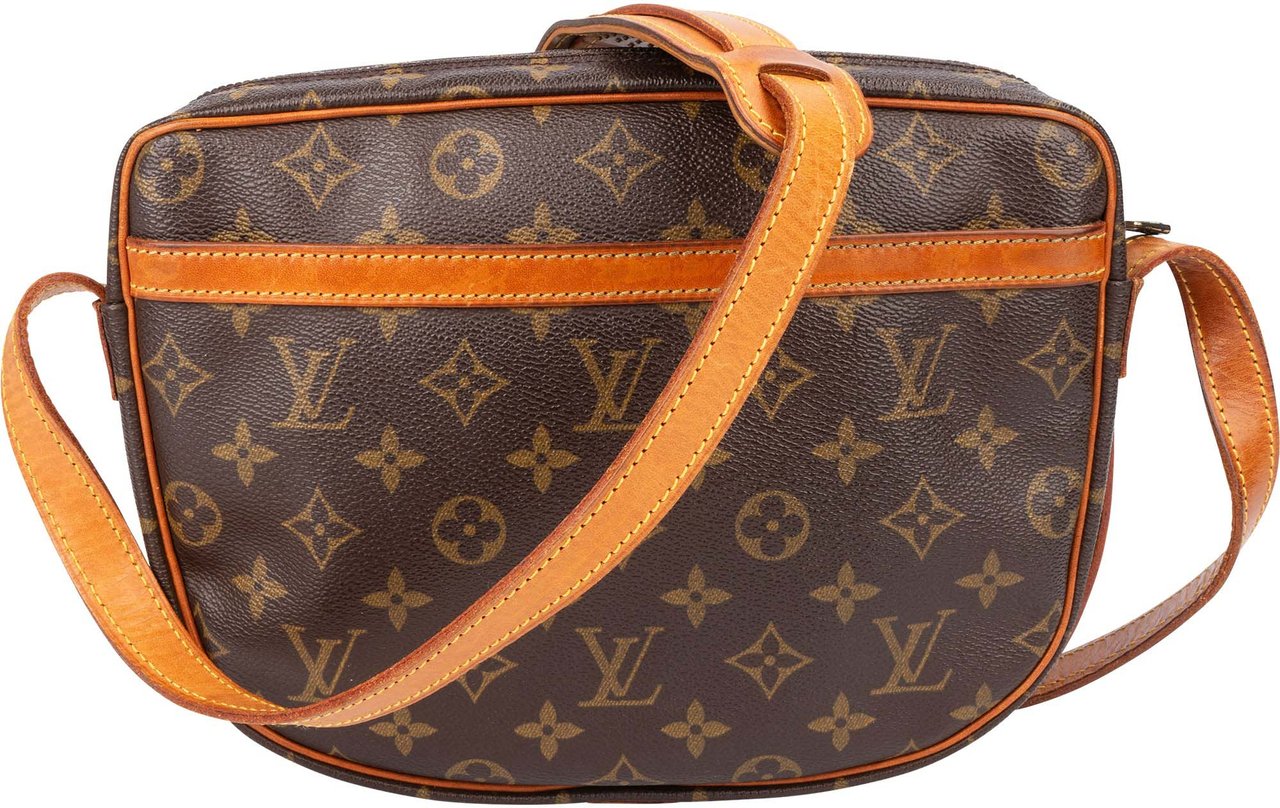 Louis Vuitton Louis Vuitton Canvas Monogram Jeune Fille GM Crossbody Bag Bruin