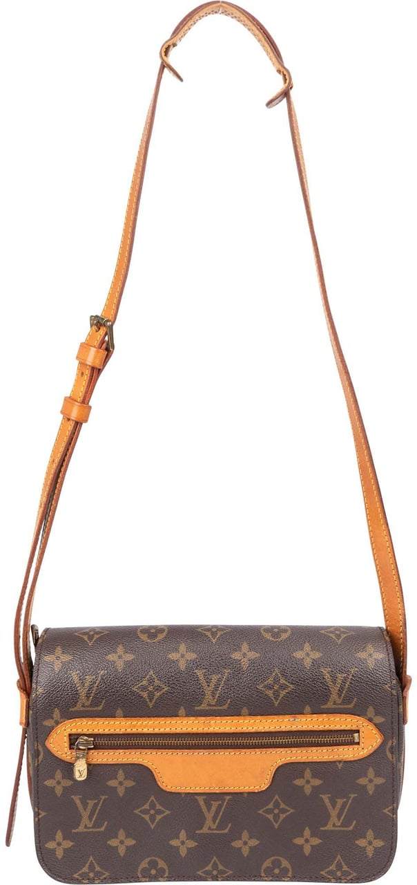 Louis Vuitton Louis Vuitton Canvas Monogram Saint Germain PM Crossbody Bag Bruin
