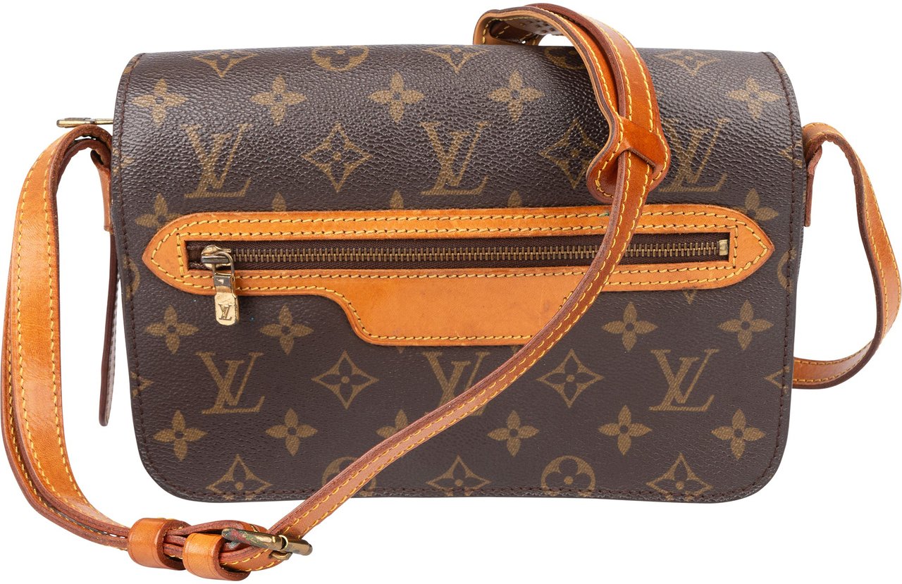 Louis Vuitton Louis Vuitton Canvas Monogram Saint Germain PM Crossbody Bag Bruin