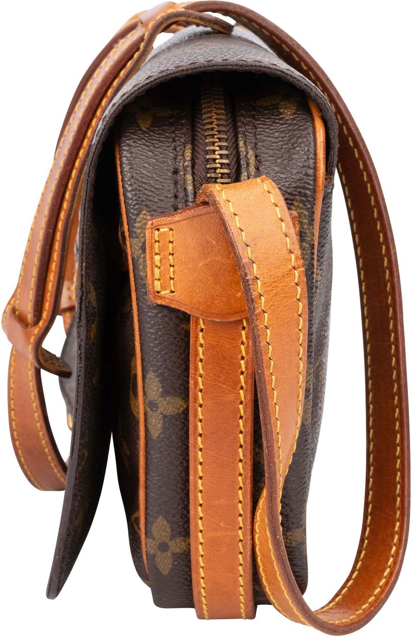 Louis Vuitton Louis Vuitton Canvas Monogram Saint Germain PM Crossbody Bag Bruin