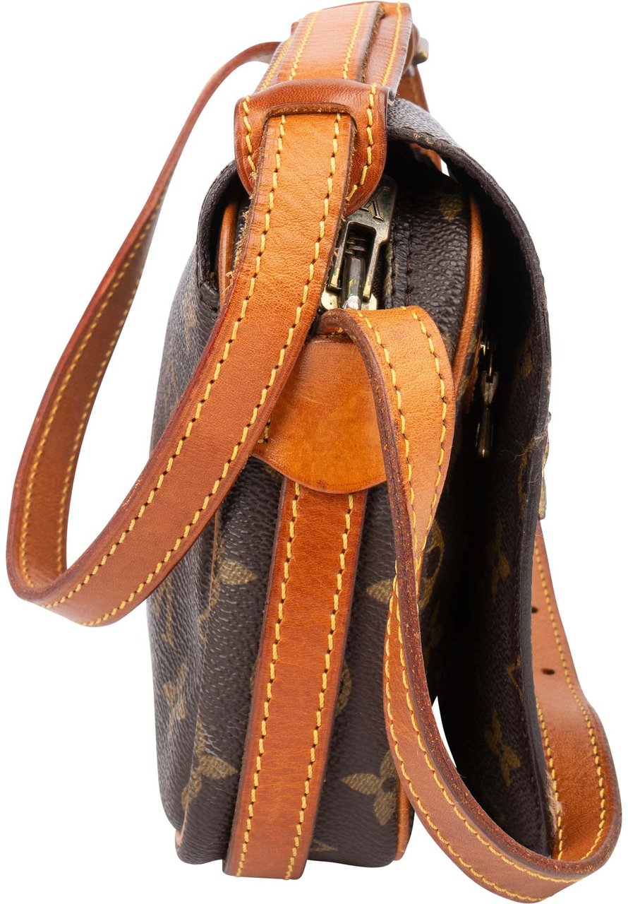 Louis Vuitton Louis Vuitton Canvas Monogram Saint Germain PM Crossbody Bag Bruin