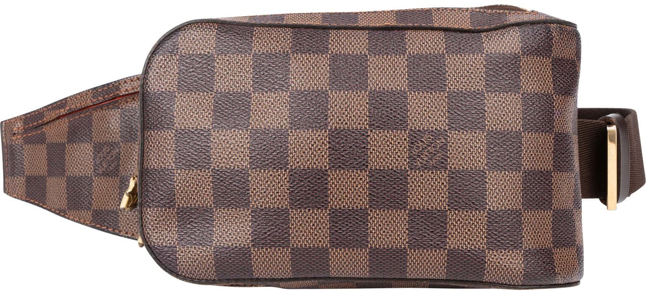Louis Vuitton Louis Vuitton Damier Ebene Monogram Geronimo Crossbody Bumbag Bruin
