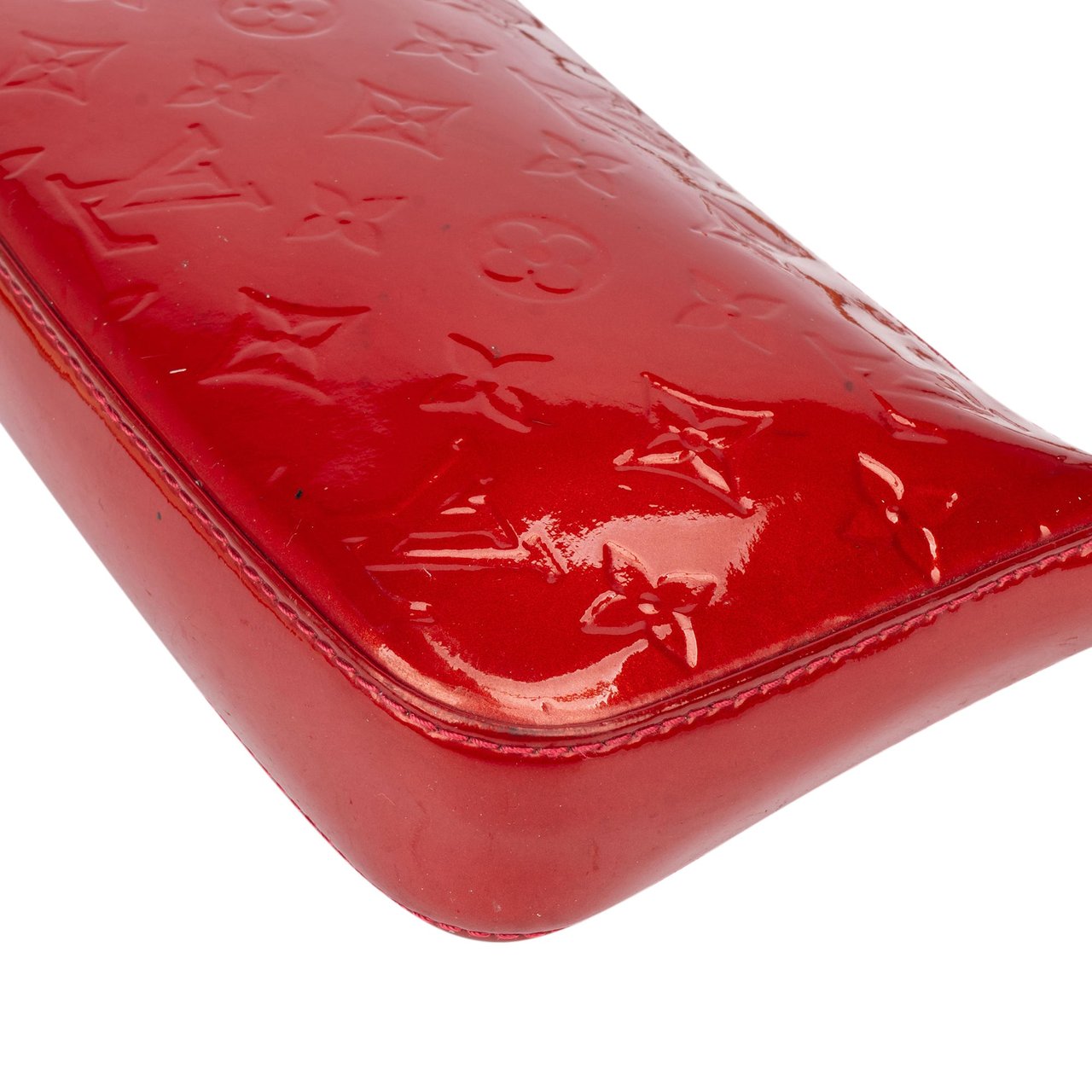 Louis Vuitton Vernis Monogram NM Pochette Accessoire Shoulder Bag Rood