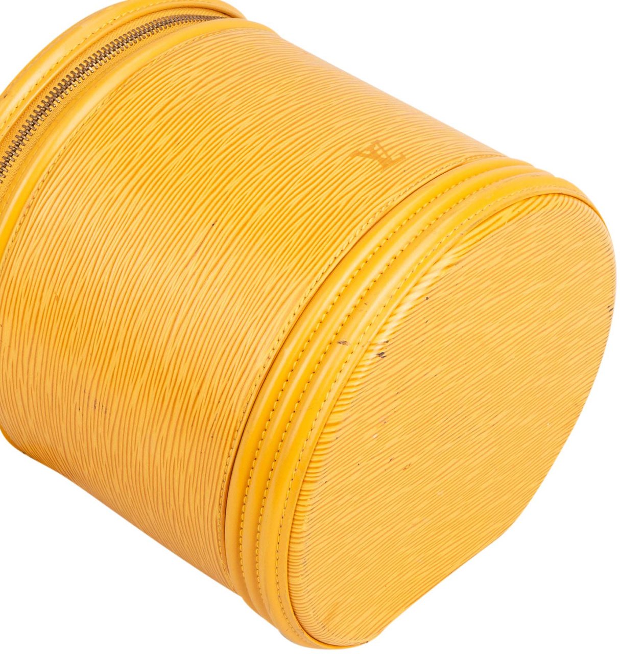 Louis Vuitton Louis Vuitton Yellow Epi Leather Cannes Vanity Handbag Geel